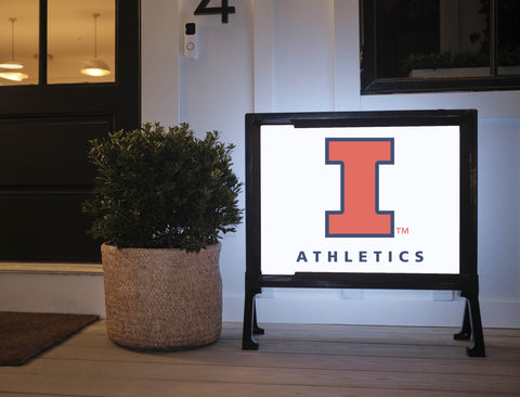 Illinois Sports Mark White Yardsy Sign