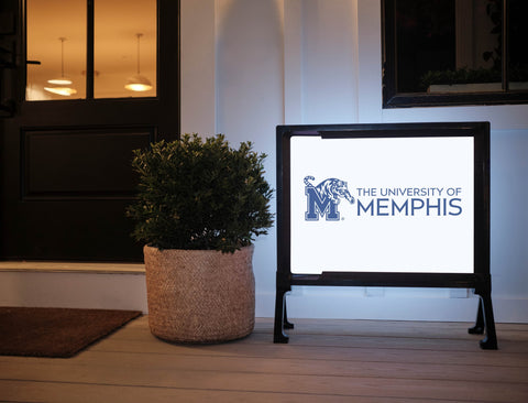 University of Memphis Tiger Blue Yardsy Sign