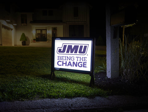 JMU Being The Change Yardsy Sign