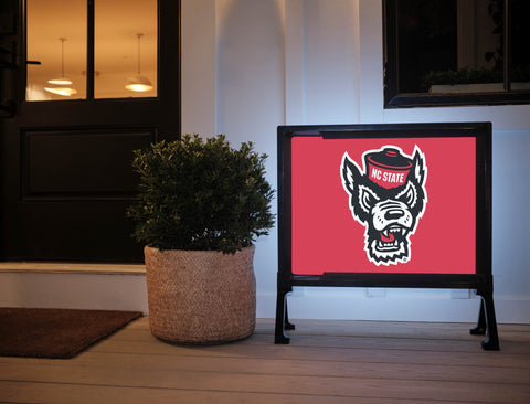 North Carolina State Wolfpack Red Yardsy Sign