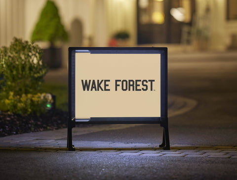 Wake Forest Gold Yardsy Sign