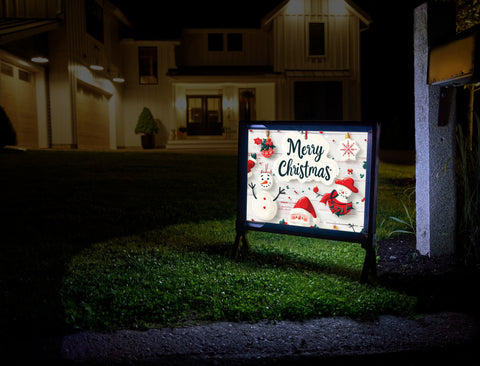The Only Light Up Yard Sign