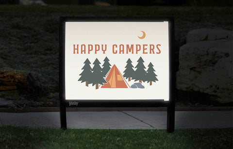 Camping Yard Signs