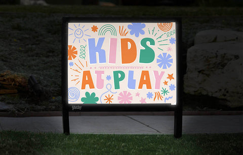 Informative Yard Signs