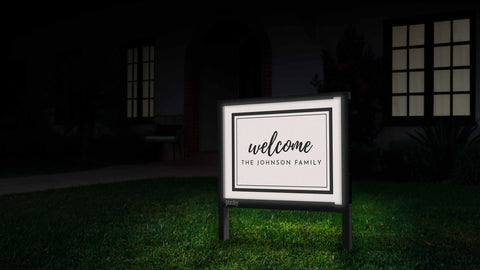 Customizable Welcome Signs