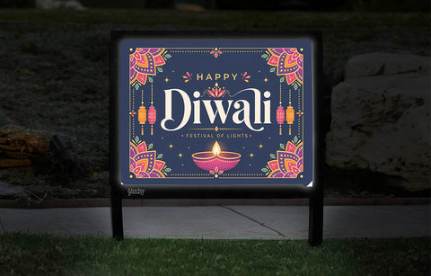 Diwali Yard Signs