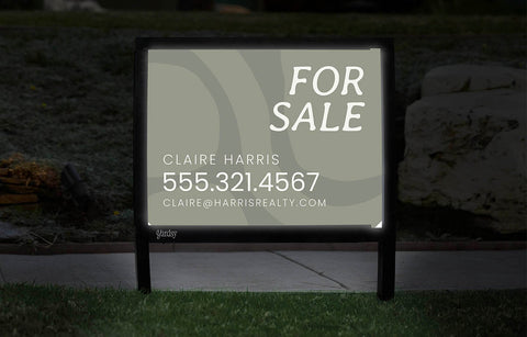 Customizable Real Estate Yard Signs
