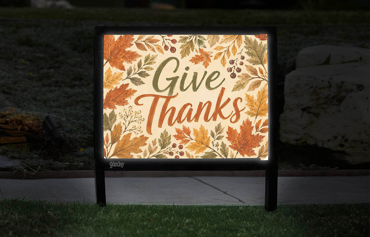 Thanksgiving Yard Signs That Light Up | Yardsy – Page 3
