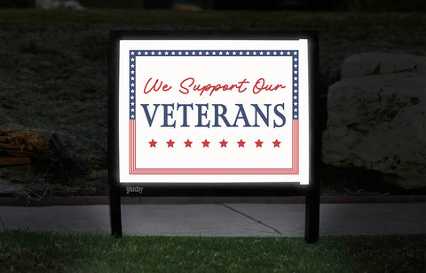 Veterans Day  Yard Signs