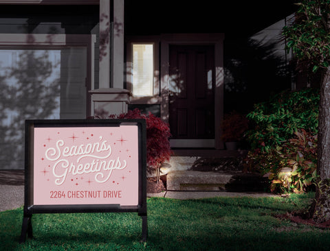 Customizable Seasonal Signs