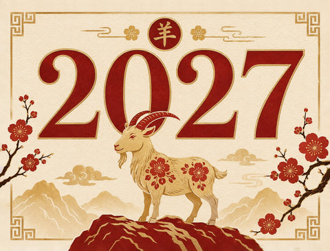 2027 Year Of The Goat Yardsy Sign yard sign