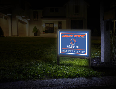 Alumni Boise State Custom Yardsy Sign