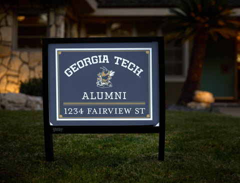 Alumni Georgia Tech Custom Yardsy Sign