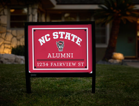 Alumni NC State Custom Yardsy Sign
