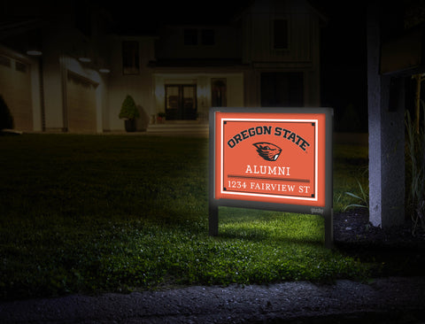 Alumni Oregon State Custom Yardsy Sign