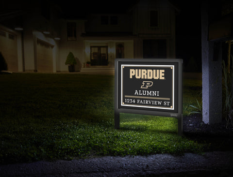 Alumni Purdue Custom Yardsy Sign