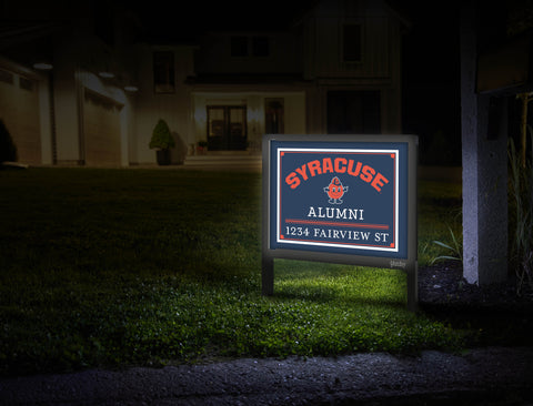Alumni Syracuse Custom Yardsy Sign
