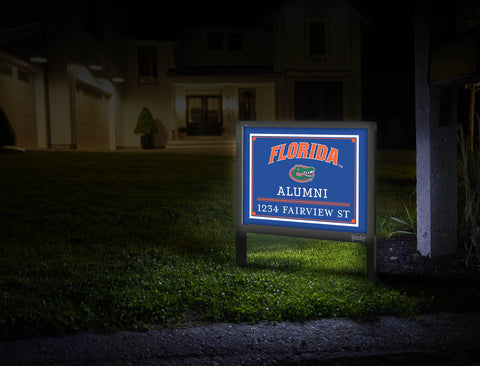 Alumni University Of Florida Custom Yardsy Sign