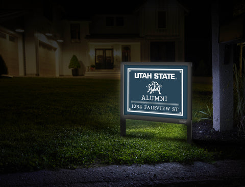 Alumni Utah State Custom Yardsy Sign