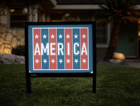 America Yardsy Sign - Hero