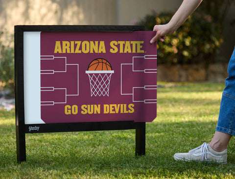 Arizona State Basketball Yardsy Sign - Interchangeable
