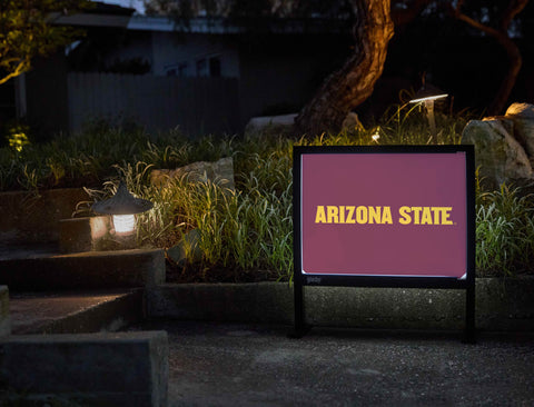 Arizona State Maroon Yardsy Sign - Flat Feet