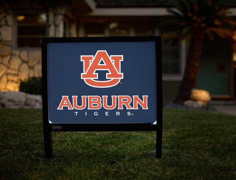 Auburn AU Tigers Blue Yardsy Sign - Hero