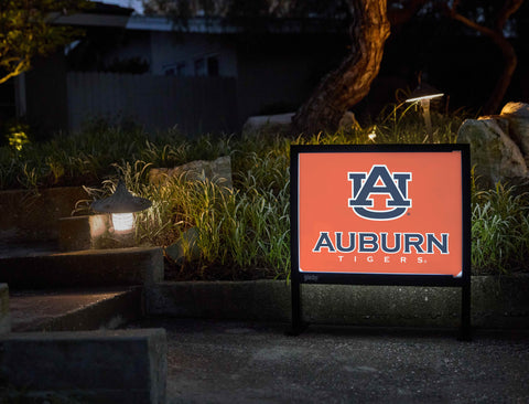 Auburn AU Tigers Orange Yardsy Sign - Flat Feet