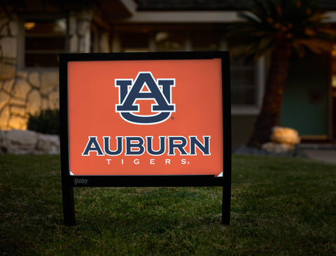 Auburn AU Tigers Orange Yardsy Sign - Hero
