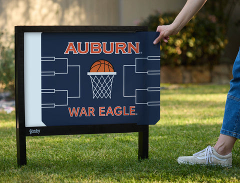Auburn Basketball Yardsy Sign - Interchangeable