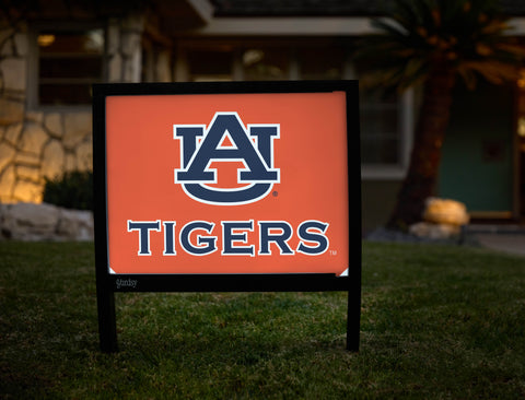 Auburn Tigers Orange Yardsy Sign - Hero