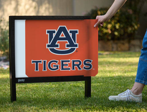 Auburn Tigers Orange Yardsy Sign - Interchangeable
