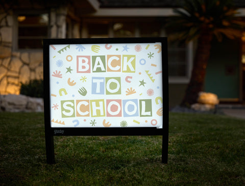 Back To School Yardsy Sign - Hero