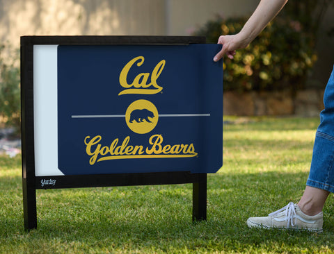 Berkeley Cal Golden Bears Blue Yardsy Sign - Interchangeable