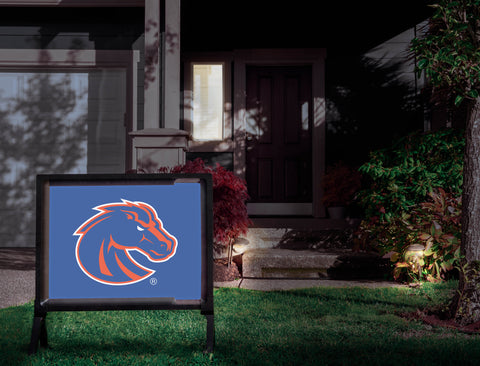 Boise State Broncos Primary Mark Blue Yardsy Sign