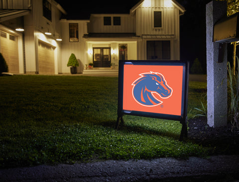 Boise State Broncos Primary Mark Orange Yardsy Sign