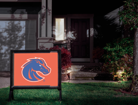 Boise State Broncos Primary Mark Orange Yardsy Sign