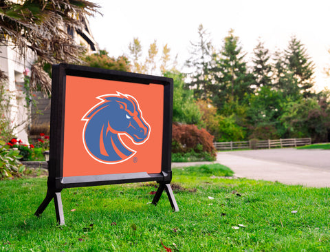 Boise State Broncos Primary Mark Orange Yardsy Sign