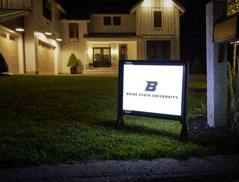 Boise State Primary Academic Mark White Yardsy Sign