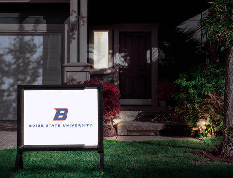 Boise State Primary Academic Mark White Yardsy Sign