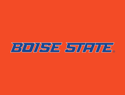 Boise State Wordmark Orange Yardsy Sign