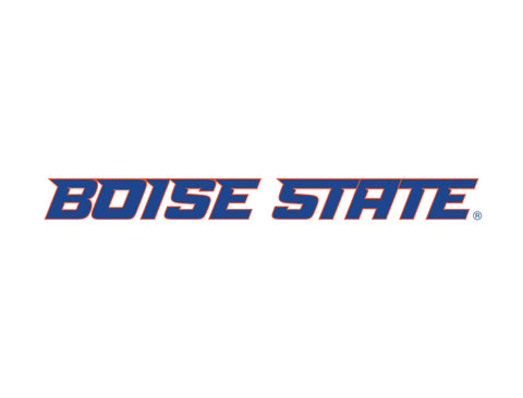Boise State Wordmark White Yardsy Sign