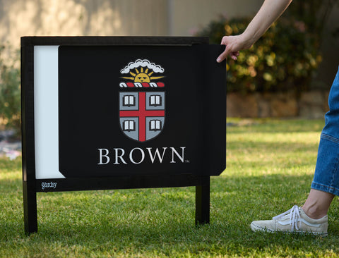 Brown University Black Yardsy Sign - Interchangeable