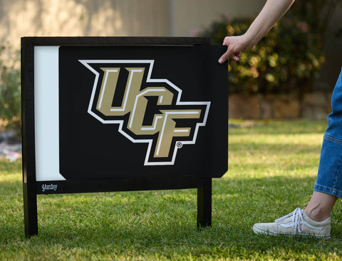 UCF Athletics Mark Black Yardsy Sign - Interchangeable