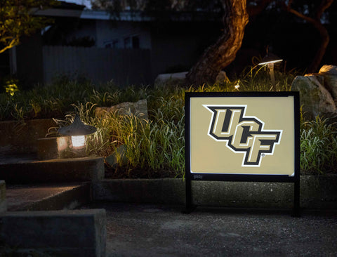 UCF Athletics Mark Gold Yardsy Sign - Flat Feet