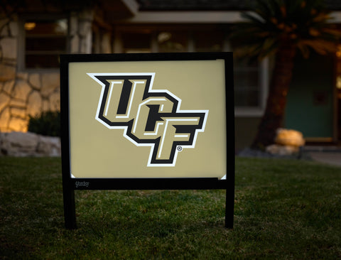 UCF Athletics Mark Gold Yardsy Sign - Hero