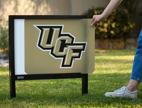 UCF Athletics Mark Gold Yardsy Sign - Interchangeable