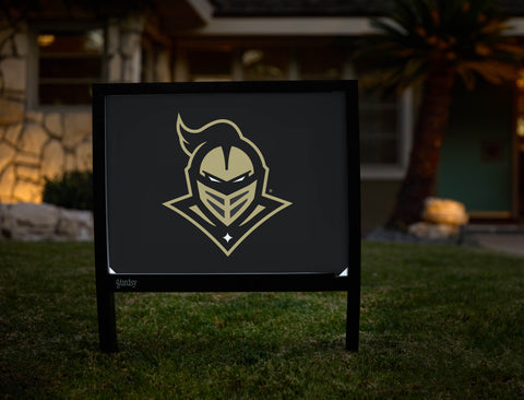 UCF Knights Mark Black Yardsy Sign - Hero