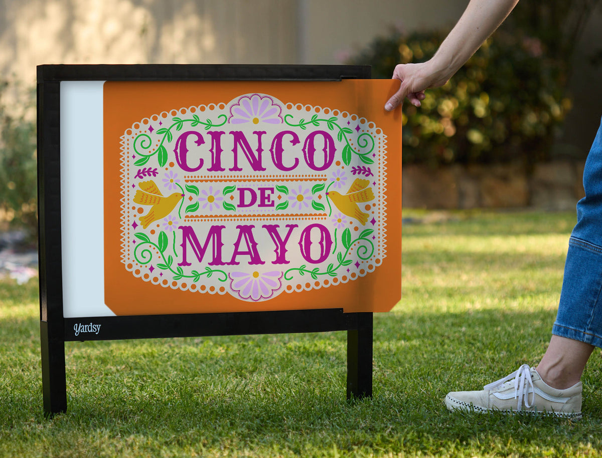 Cinco De Mayo Yardsy Sign