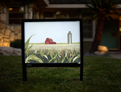 Cornfield Barn Country Yardsy Sign - Hero
